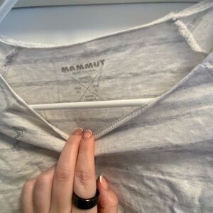Mammut Gray Short Sleeve Tee